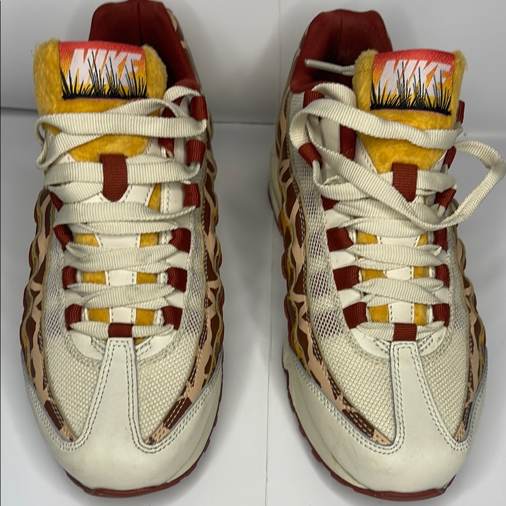 Nike Kids Sneakers - Cream, Brown, Yellow